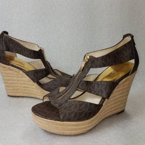 Michael Kors Berkley Wedge Sandal